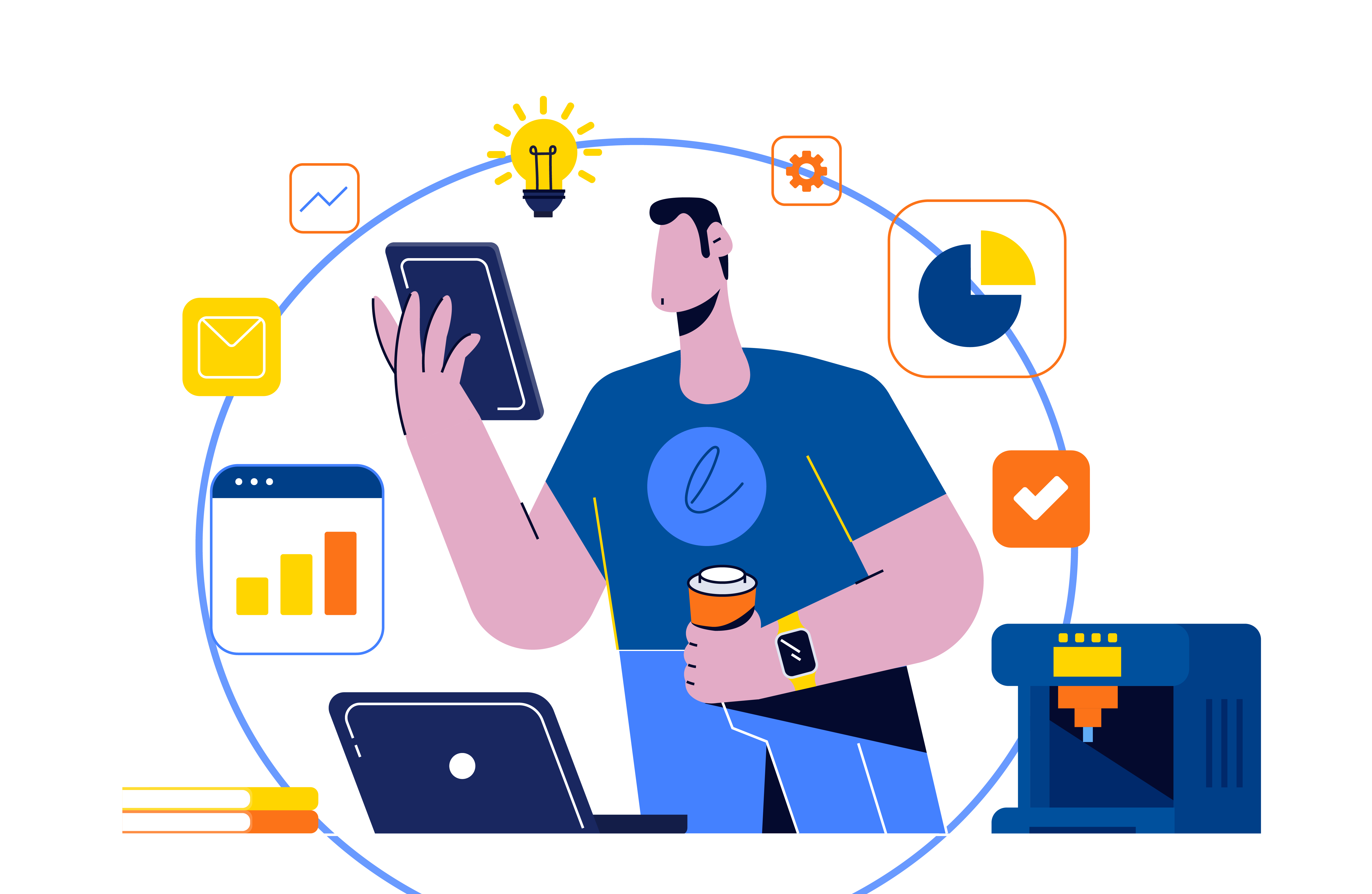 Dashboard illustration